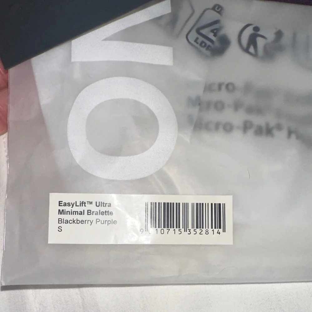 NWT- Oner Active Deep Purple Sports Bra - Picture 5 of 8